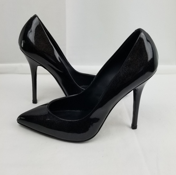 Giuseppe Zanotti Shoes - Giuseppe Zanotti Patent  Glitter Heels Plumps  37